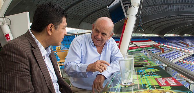 Tras visita del Alcalde y ex mandatario de Cali se fortalecern obras en el Estadio