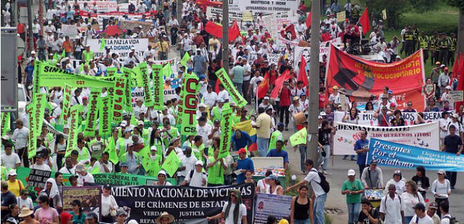 Trnsito da a conocer recorrido de marcha por el Da del Trabajo