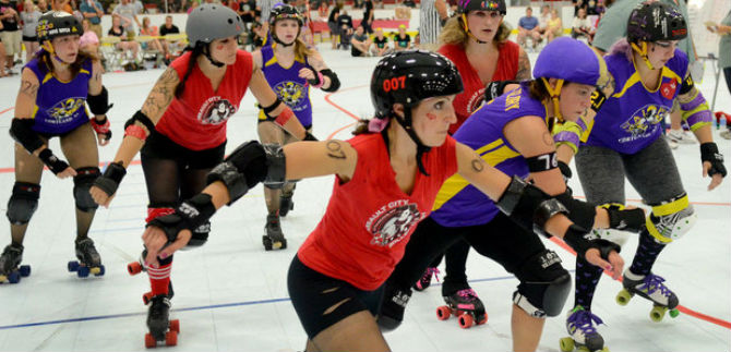 Por primera vez en Cali, campeonato regional de Roller Derby