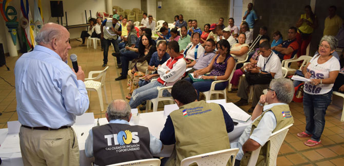 El Alcalde Maurice Armitage culmin ciclo de visitas a las comunas caleas, hoy se realiz visita nmero 22