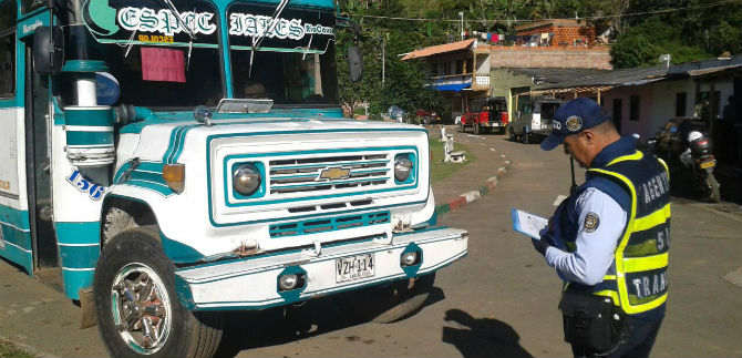 Transporte escolar es regulado en los corregimientos en la ciudad