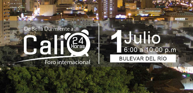 Este viernes gran Foro Internacional Cali 24 Horas