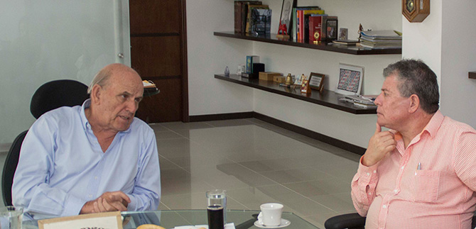 Armitage recibi� al Alcalde de Heredia Costa Rica