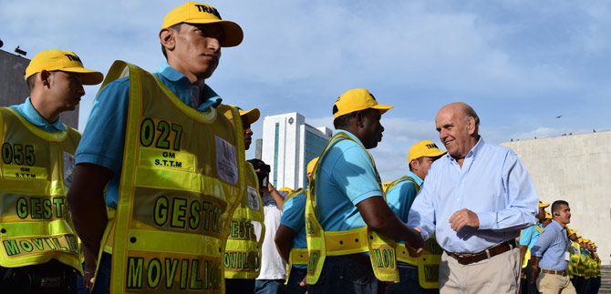 Con los Gestores de Movilidad estamos contribuyendo a la paz, Armitage