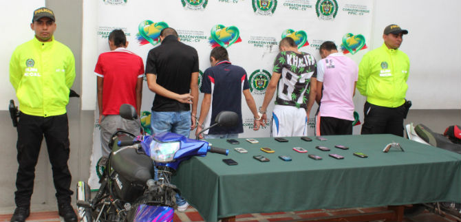 Polica captura presuntos responsables del robo al restaurante La Arepera