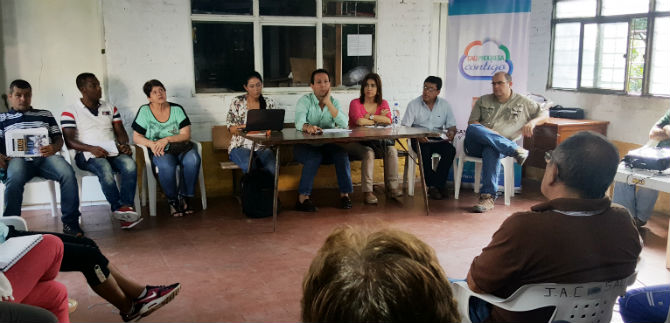 El Saladito recibi� al secretario del Deporte y Recreaci�n
