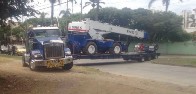 Se refuerzan controles a veh�culos de carga pesada en Cali