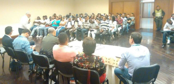 97 J�venes de comunas vulnerables por violencia trabajan ahora en empleos verdes