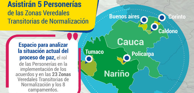 Cali se le mide a la paz en el Primer Encuentro Regional de Personeras
