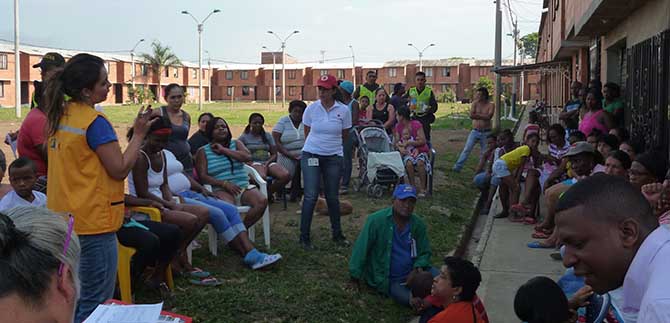 Secretar�a de Vivienda Social comprometida con la comunidad de Potrero Grande