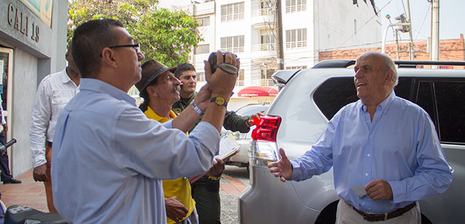 Alcalde visitar� la comuna 19