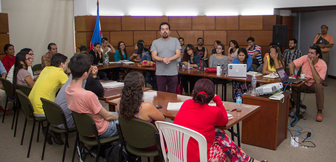 Caleos compartieron ideas para realizar sus pelculas