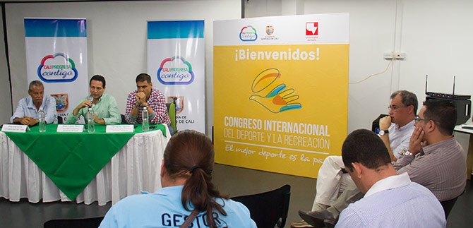 Todo listo para el congreso internacional de deporte y paz