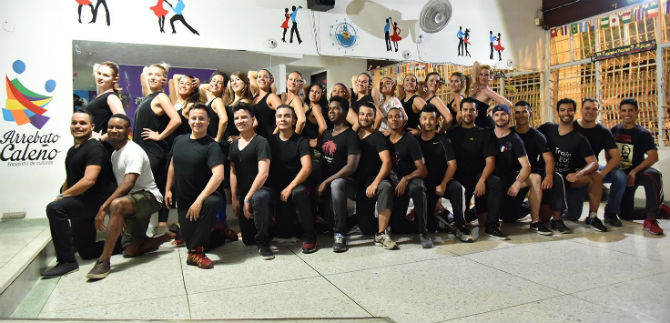 Bailadores extranjeros tras cupo en el Sals�dromo 2016