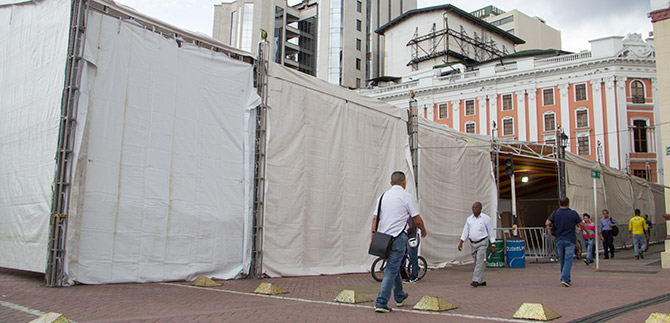 Se levanta ciudadela de la Feria Internacional del Libro