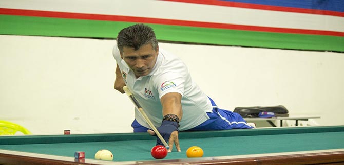 El billar en los Juegos Municipales brilla con altura