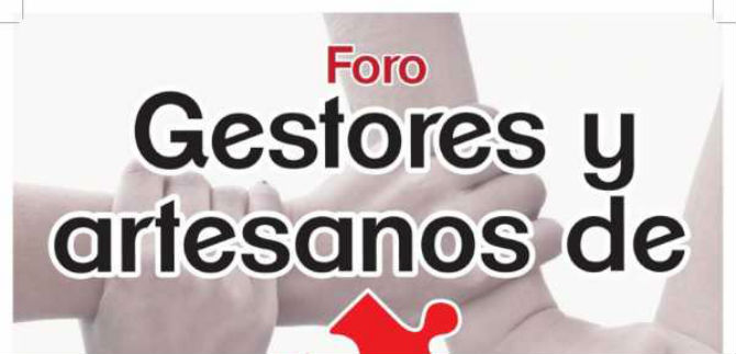 Experiencias de reconciliaci�n en Foro Gestores y artesanos de Paz