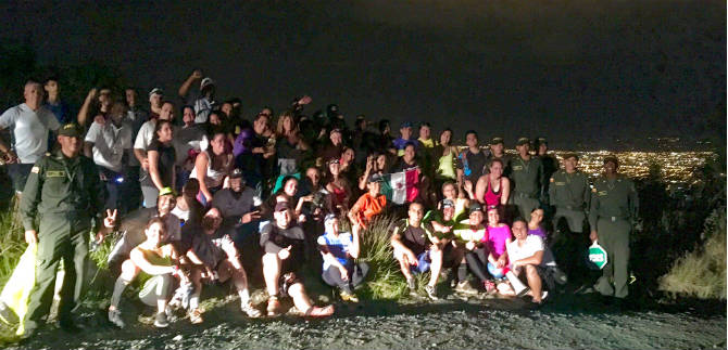 Concurrida Carrera & Caminata recorri� parte de los cerros tutelares
