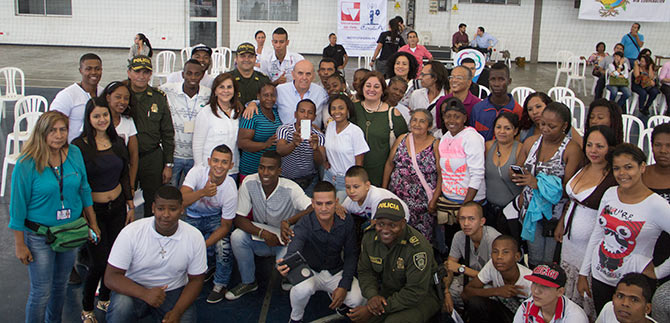 Ms Jvenes expandilleros del oriente y la ladera se comprometieron a renovar su vida