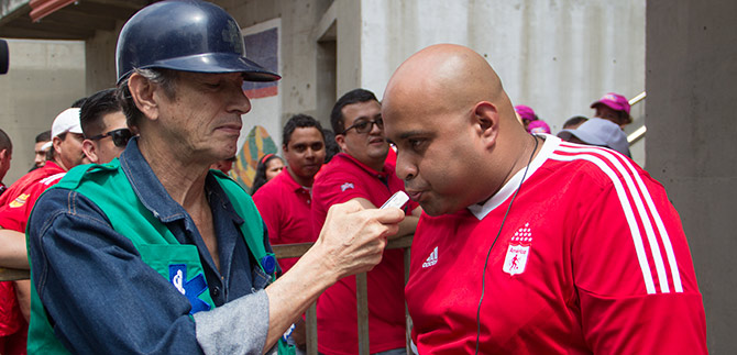 Secretar�a de Salud P�blica inspeccion� controles al ingreso al Estadio Pascual Guerrero