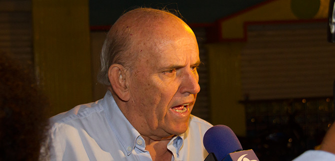 Alcalde destac� labor de autoridades  en desarrollo y celebraci�n del partido