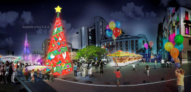 Alternativas para disfrutar el dulce recorrido del Alumbrado Navide�o