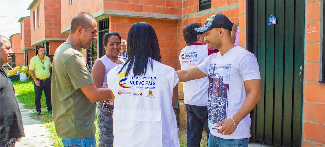 El Plan Jarill�n de Cali entreg� 17 viviendas en Palmira a familias que viv�an en peligro