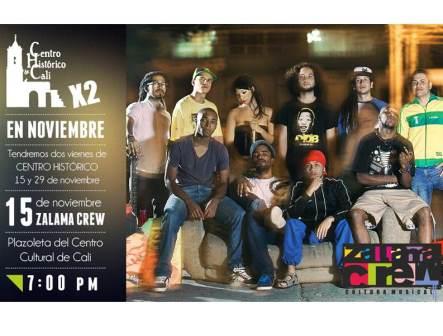 Zalama Crew se presenta este viernes en el Centro Cultural de Cali