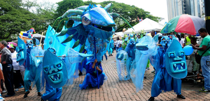 Rueda de prensa de lanzamiento tercer carnaval del agua