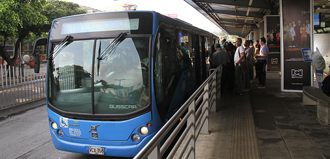 Desde hoy y hasta finales de enero, suspendida temporalmente la ruta P17