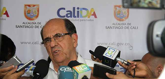 Alcalde Guerrero muestra resultados de inversi�n social y de seguridad en Cali