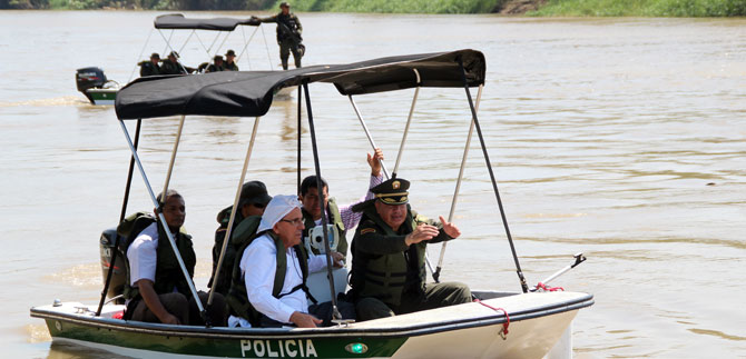 Delincuentes no navegar�n m�s por el r�o Cauca; inicia patrullaje fluvial