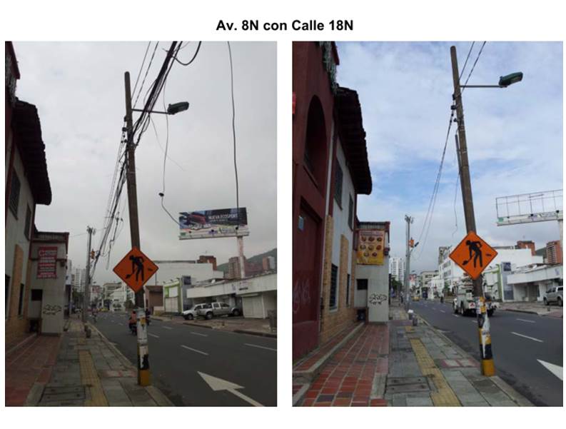 Cableoperadores desmontan voluntariamente sobrantes de cables en el barrio Granada