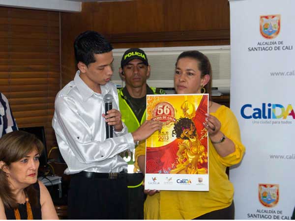 �Me inspir� en el folclor y en una Cali multicultural para crear el afiche de la Feria�