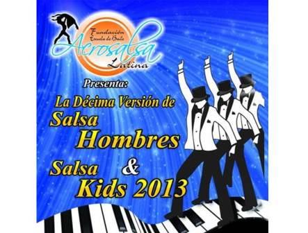 Gran final de concurso de salsa para hombres