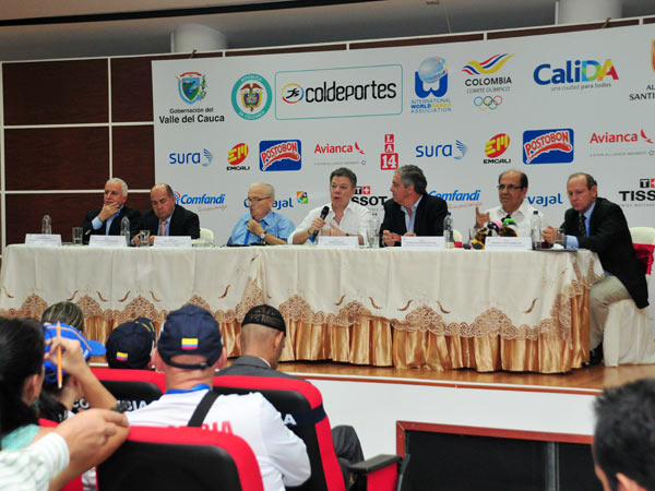 �El Presidente tiene la camiseta puesta por Cali y por los Juegos Mundiales�: alcalde Guerrero