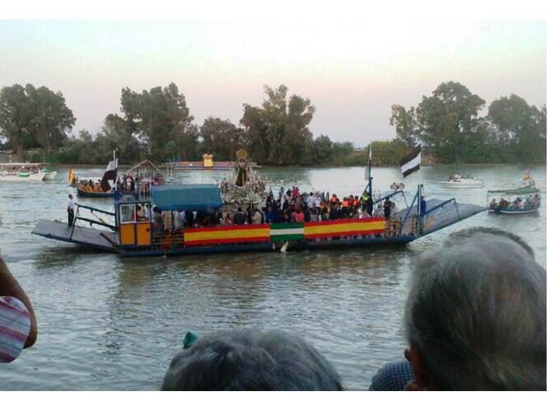 Tarde de balsaje en el r�o Cauca