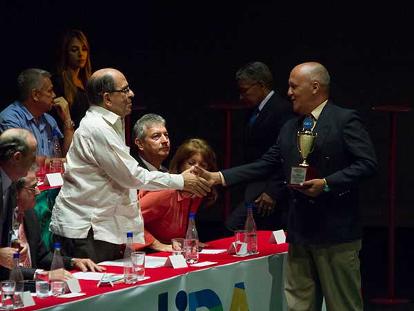 Las voces de los homenajeados en los Premios Farallones