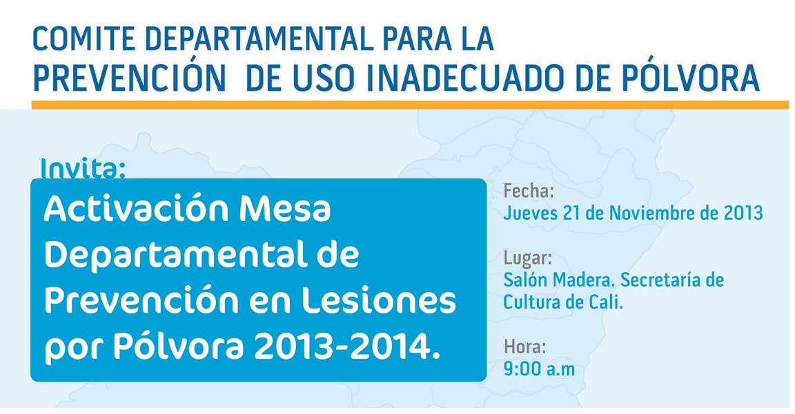 Convocatoria a rueda de prensa por prevenci�n de uso inadecuado de p�lvora