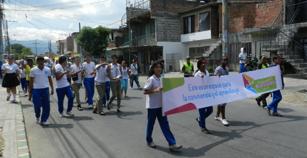 Tercera salida pedag�gica de las jornadas escolares complementarias, este martes en Cali