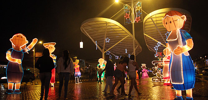 Parque de la 72 W, un sitio para recorrer en esta Navidad