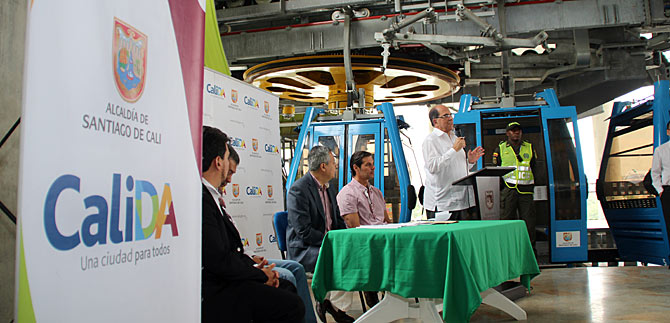 Obras del Miocable reinician en enero de 2014