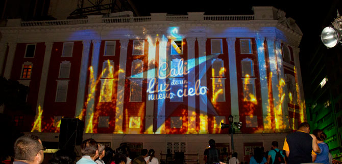 Viva con cultura y arte el alumbrado de Cali
