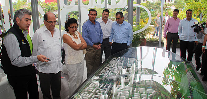 Alcalde Guerrero, considerado como conocedor de desarrollos urbanos sostenibles
