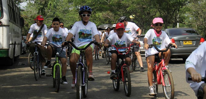 Cali se dej� tentar por la bicicletada del Dagma