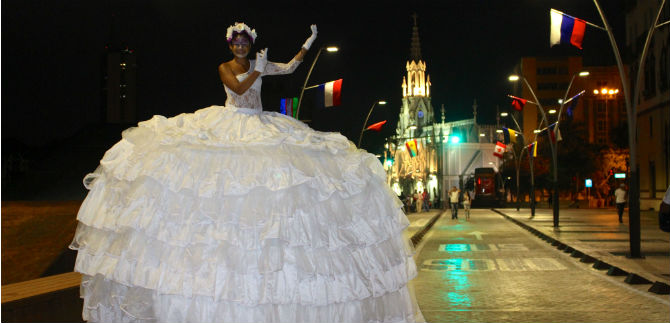 Se lanz� programaci�n cultural del Paseo de la Avenida Colombia
