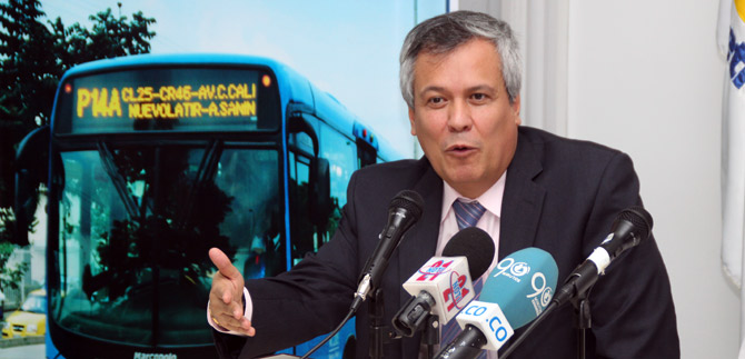 Presidente de Metrocali reitera disponibilidad de recursos para veh�culos chatarrizados