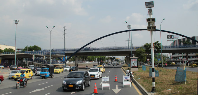 Balance por aumento de l�mite de velocidad, arroja buenos resultados en Cali