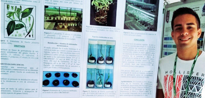 El cale�o Francisco S�nchez Chamorro fue premiado en el Congreso RedBio, en Per�