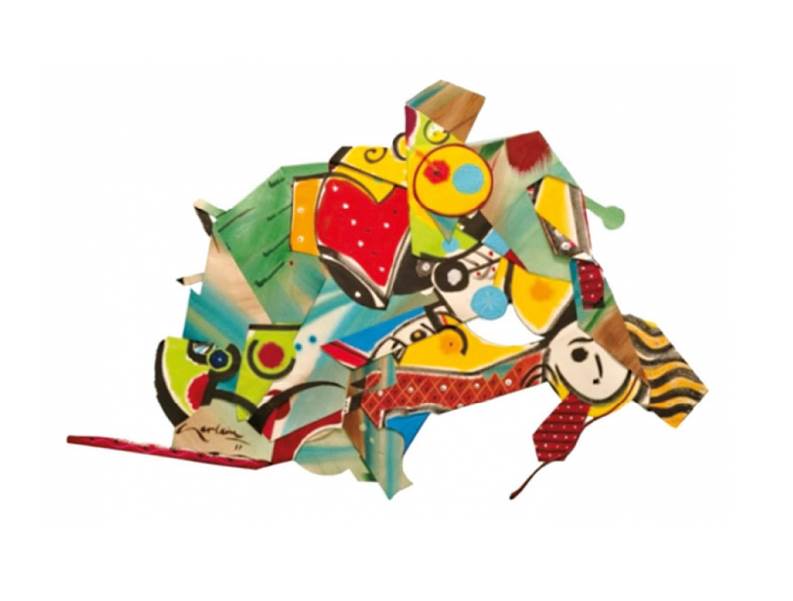 Obra de pintor bugue�o, en la Casa Proartes a partir de este mi�rcoles 24 de abril